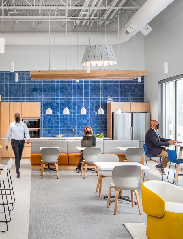 Interface Native Fabric LVT in university break room